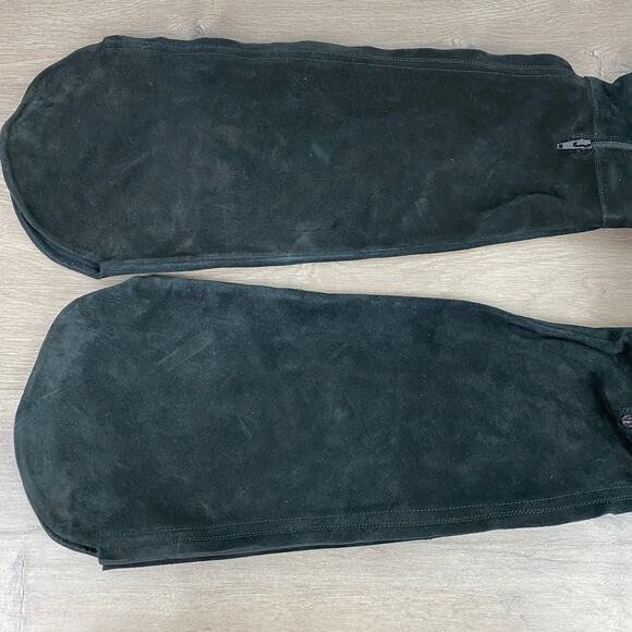 Free People Black Suede Leather Banks Over The Knee Boots Sz.40(US 9.5) NWOB - Picture 10 of 16